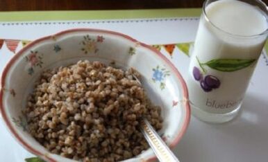Kefir-bruto dieta
