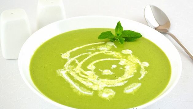 zelenjavna pire juha za pankreatitis