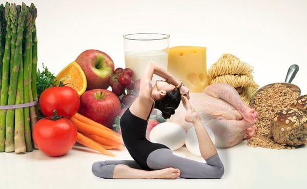 joga in hrana za hujšanje